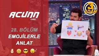 Emoji Şarkı Yarışması Kahkahaya Boğdu | 3 Adam