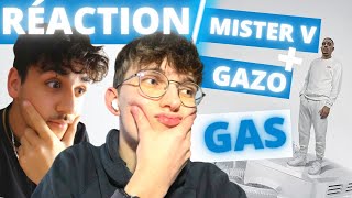 RÉACTION 👀 ! MISTER V (Ft. GAZO) - GAS ! (Avec S E V)