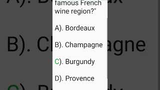 What Is The Name Of The Famous French Wine Region?