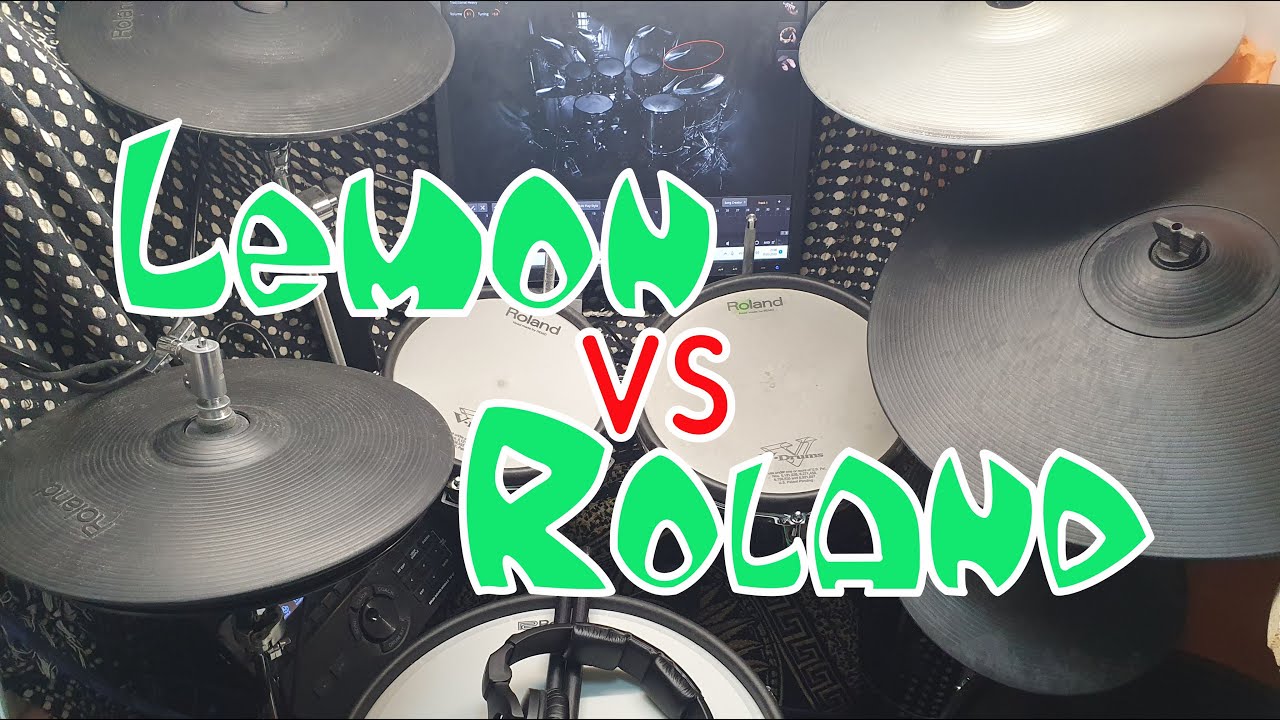 Lemon ride 18' vs Roland CY-DR18 ride 18'