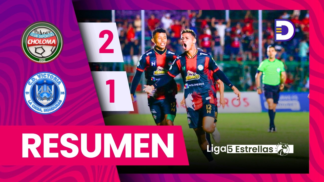 CD Choloma 2 - 1 Victoria | Jornada 7 | Liga Nacional - Clausura 2025 - 2026