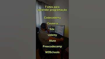 7 sites para aprender programação #music #codingbr #programming #programmer