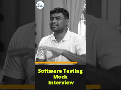 Software Testing Mock Interview | Today 6 PM | #shorts #kiransir #java