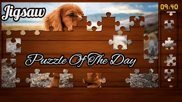 Jigsaw Puzzle Of The Day - (Level 1 Complete) Android Gameplay #1