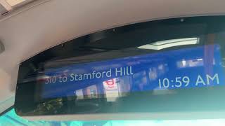 Route 310 to Stamford Hill New iBus Announcement 