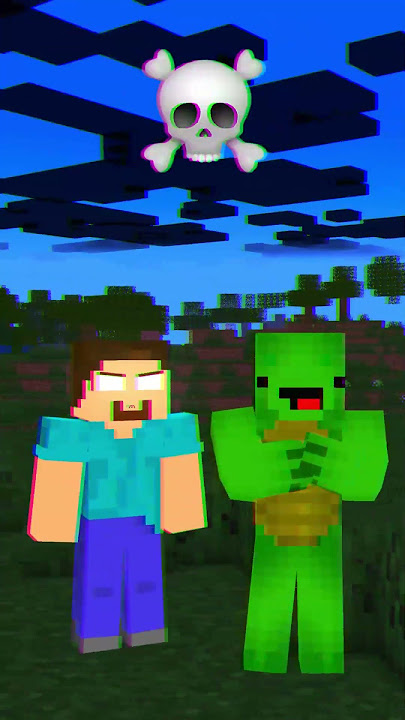 Sigma JJ and Mikey VS Pillager 💀 #sigma #jjandmikey  #minecraft #animation #shorts #memes