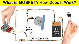 What is a MOSFET? How MOSFETs Work? (MOSFET Tutorial)