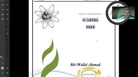 Mr walid Ahmed, physics teacher for IGCSE