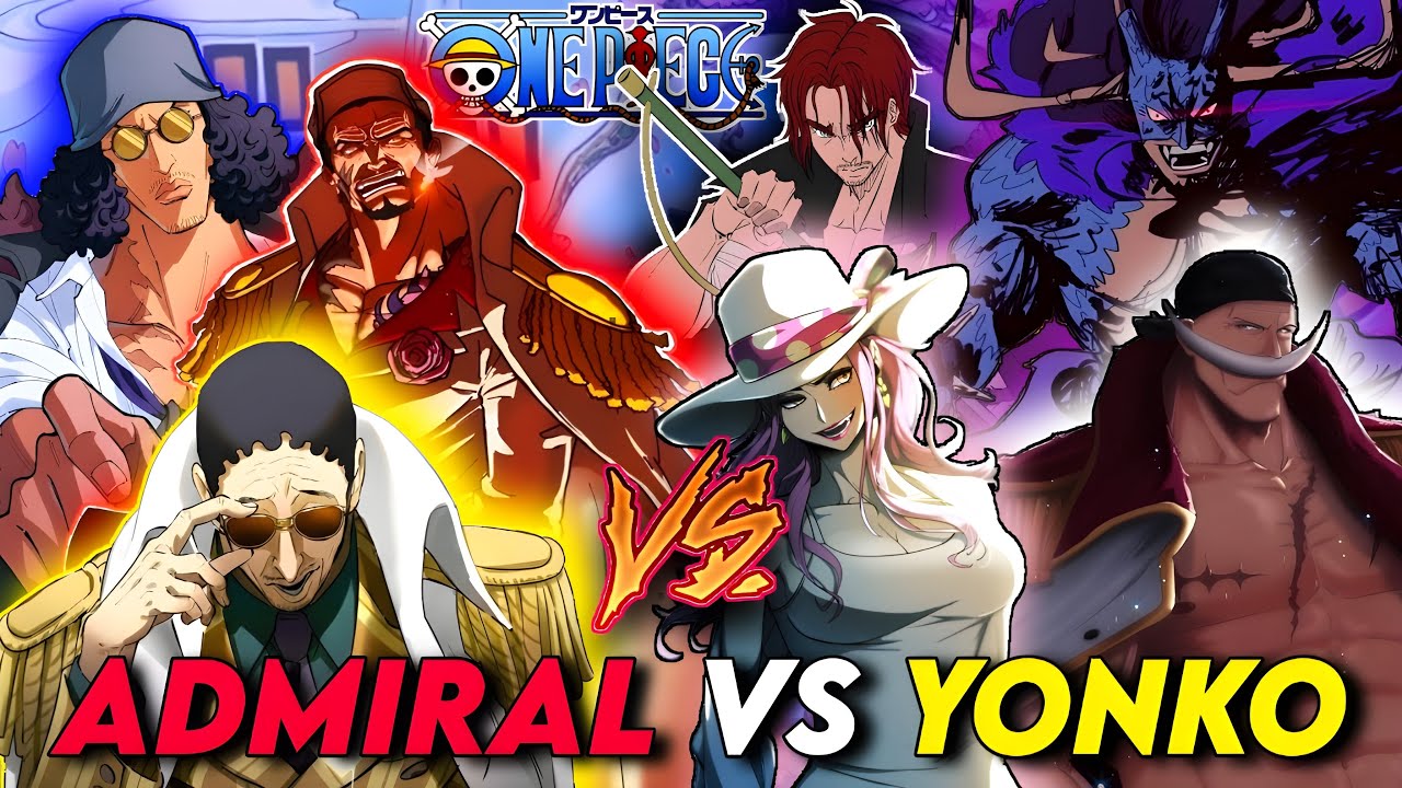 Admirals vs Yonko | The Truth Nobody Wants to Hear