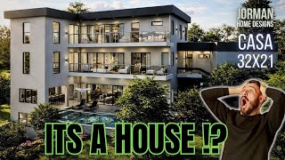 Luxury Modern Home Design 32x21 Meters