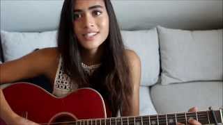 Video thumbnail of "Fight Song- Rachel Platten (Acoustic Cover by Leo)"