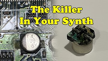 Roland JP-8000 Capacitor and PCB repair