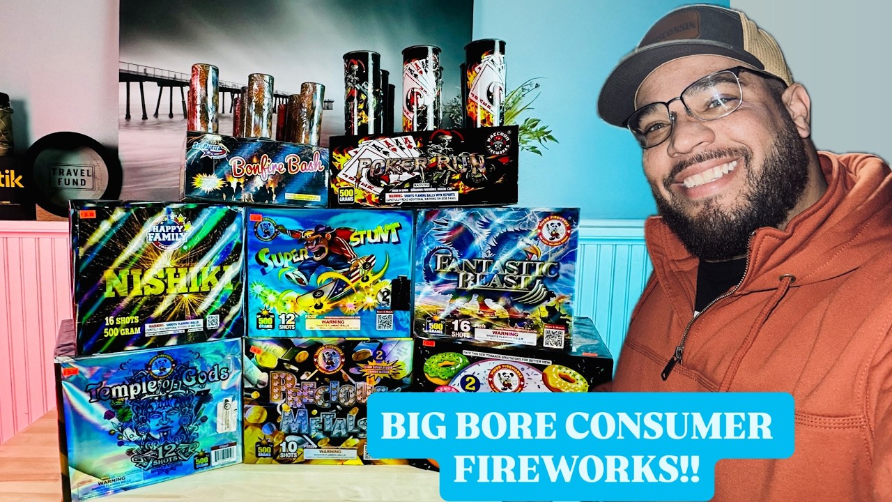 BIG Bore Consumer Fireworks... Best bang for your DOLLAR!!! #boom #fireworks @discountfireworks26
