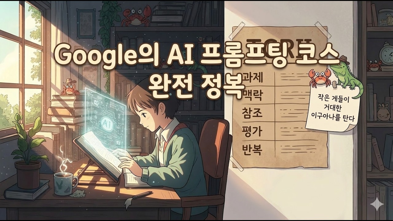 Google의 9시간 AI 프롬프팅 코스, 완전 정복