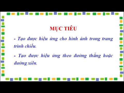 Video Tin học Lớp 4 - Tuần 24: Tạo hiệu ứng cho hình ảnh - YouTube