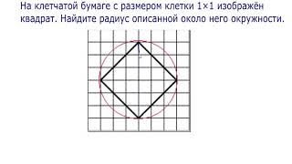 6 задание ЕГЭ по математике. Радиус описанной окружности