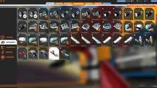 RoboCraft - Ski and Hover Healing Sleigh - Tier 5