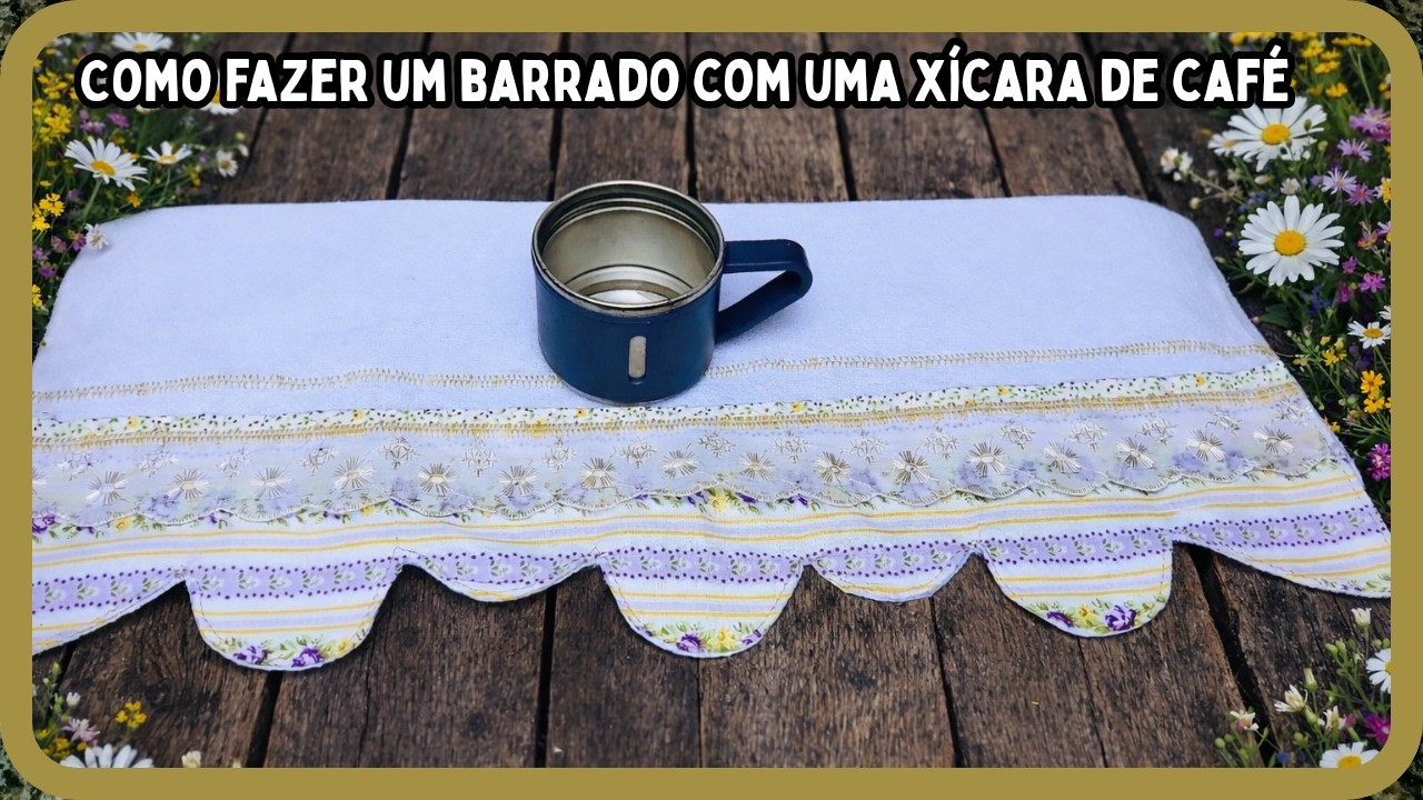 Como Fazer um Barrado com Uma Xícara de Café