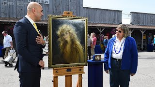 Tade Styka Dolly Grey Portrait, ca. 1925 | Best Moment | ANTIQUES ROADSHOW | PBS