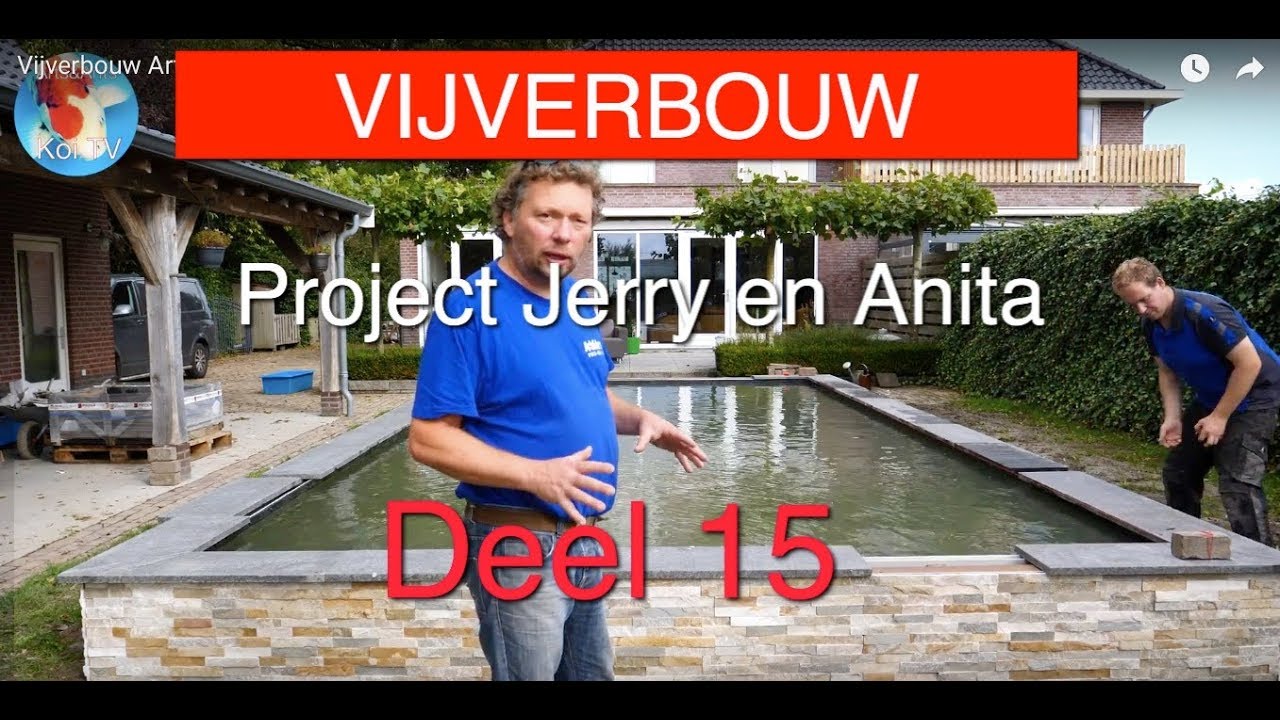 Vijverbouw Arts&Ants project "Jerry en Anita" deel 15