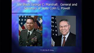 Famous The Black George C. Marshall: General Secretary of State Colin L. Powell Net Worth