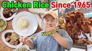 Ultimate Nasi Ayam Hainan Delicious Chicken Rice Malaysia Street Food Mukbang