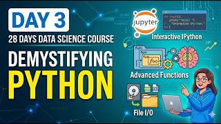 Day 3: Demystifying Python – IPython, Advanced Functions, and File I/O