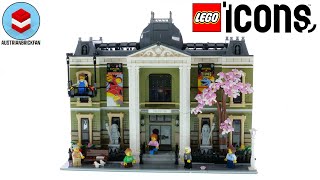 LEGO Icons 10326 Natural History Museum - LEGO Speed Build Review