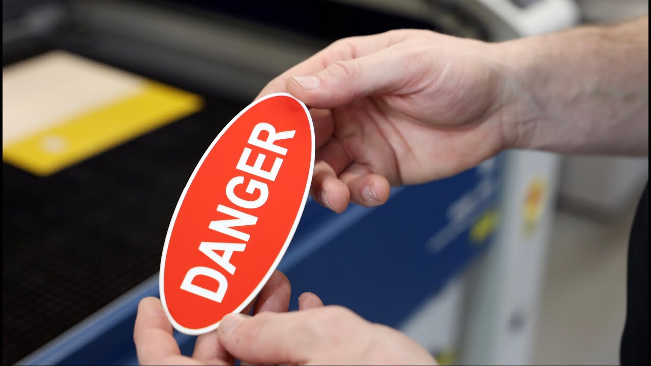 Create industrial-strength labels & signage with Lasertec! - YouTube