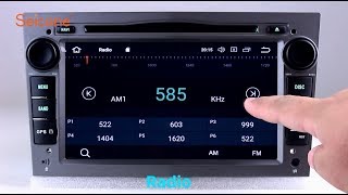 In dash dvd player 2004-2009 Opel ASTRA Radio GPS Navigation with Bluetooth Music
