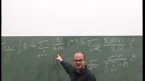 Prof. Markus Reineke | Ringel-Hall algebras and applications to moduli - III