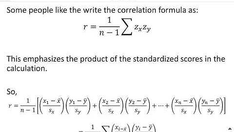 Section 3.1C Measuring Linear Association: Correlation
