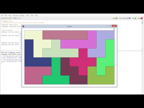Polyominoes - CS135 Fall 2013 Assignment 10 Demo