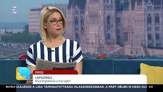 Lapszemle - M. Dobos Marianne - Echo Tv
