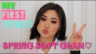 SPRING SOFT GLAM | SHADES OF PINK | MAKEUP TUTORIAL | beckyvalerie