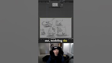 1.3: Hershey’s in Procreate, Blender, Buildbox for low poly 3d game character - 1.4: Nosestache Guy