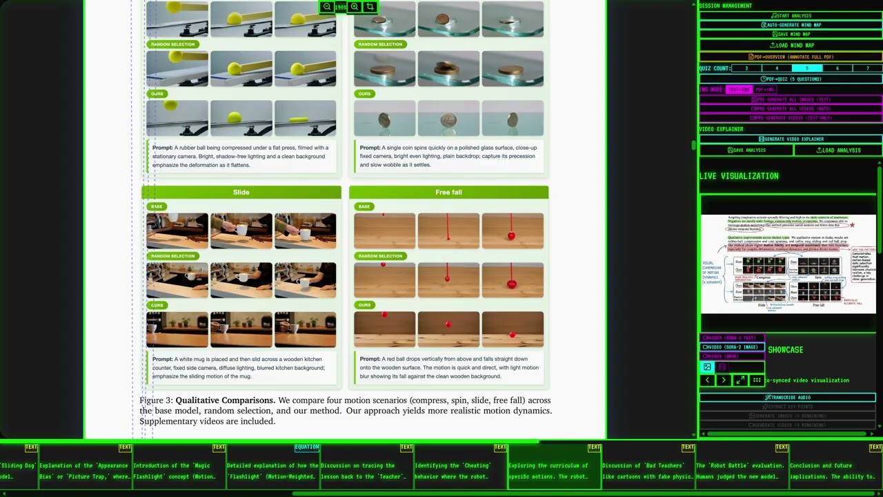 Атрибуция движения для создания видео
