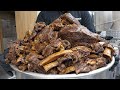 중국식 대왕 고기국수! 정통 우육면 도삭면 / chinese style giant beef noodles