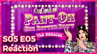 REESE REACTS: RuPaul’s Drag Race UK Season 5 Episode 5 “Panto Dames” Reaction ??