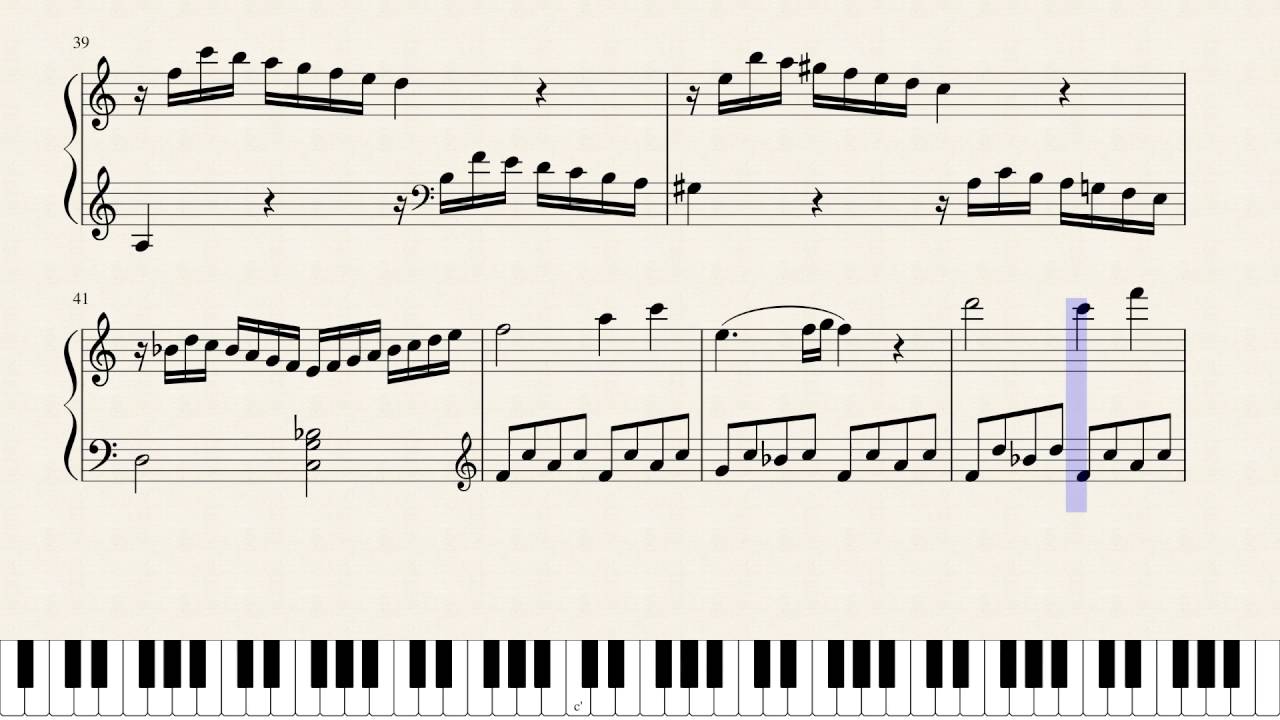 Mozart Sonata No 16 In C Major 1st And 2nd Movement Piano Tutorial Youtube