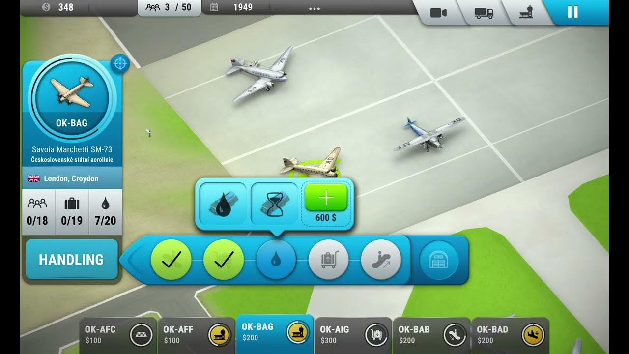 обзор игры airport prg - YouTube