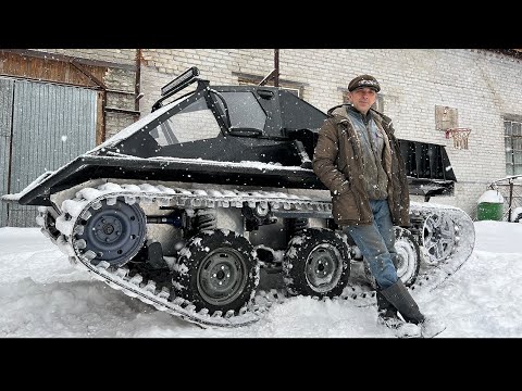 Гусеничный вездеход лайка