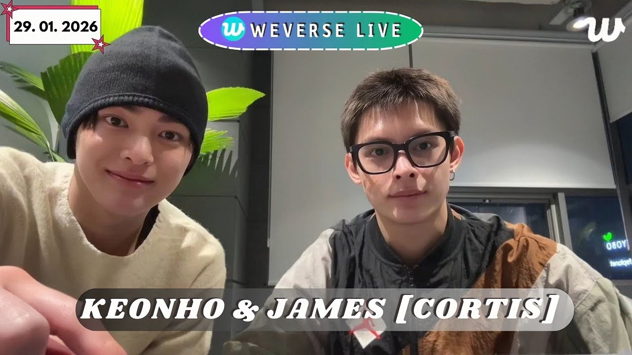 🔴[MULTISUB] KEONHO & JAMES CORTIS | WEVERSE LIVE | (29.01.2026