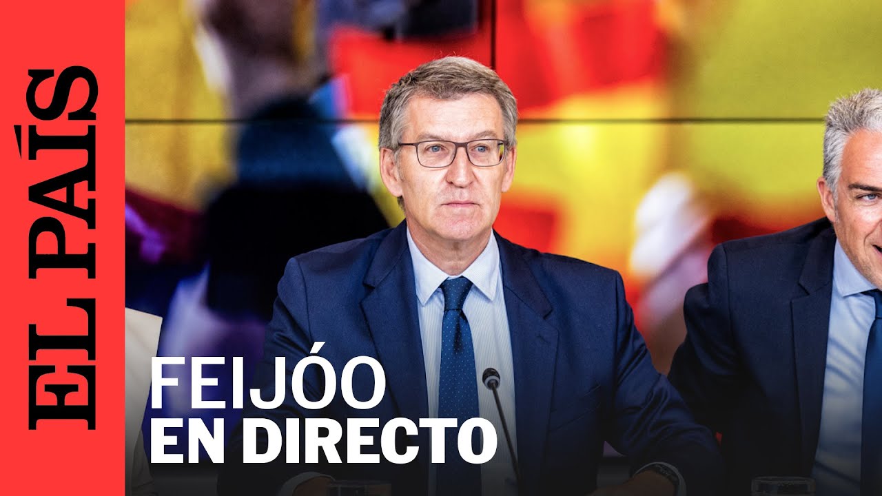 DIRECTO | Feijóo (PP) comparece tras el acuerdo con el PSOE para renovar el Poder Judicial | EL PAÍS