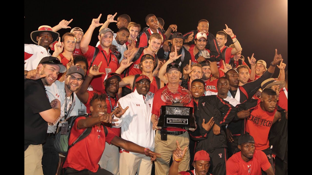 2014 Big 12 Champions Texas Tech Track And Field YouTube