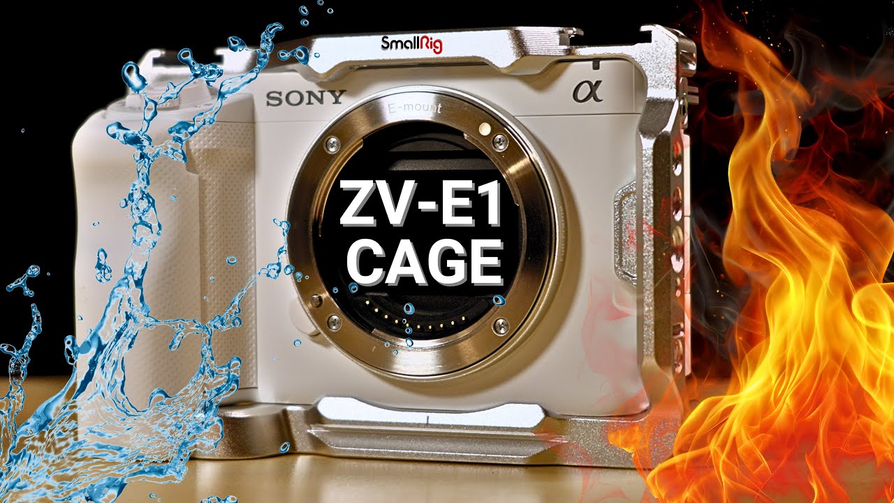 WOAH! This Silver SmallRig Cage for the Sony ZV-E1 is EPIC - YouTube
