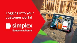 Logging into your customer portal | Simplex