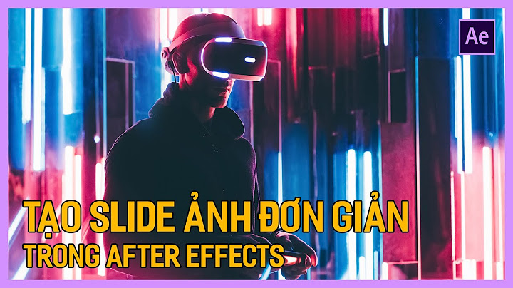 Hướng dẫn cắt ảnh bằng adobe after effect