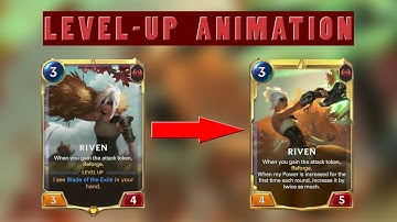 Riven level-up animation | Legends of Runeterra