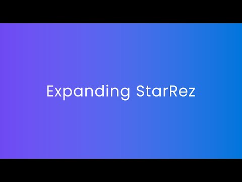 Expanding StarRez